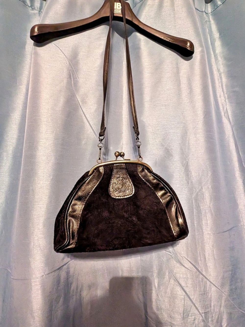 GRINTA Black Frame Shoulder Bag Vintage